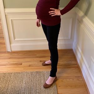 A Pea in the Pod Kenzie Black Skinny Jean